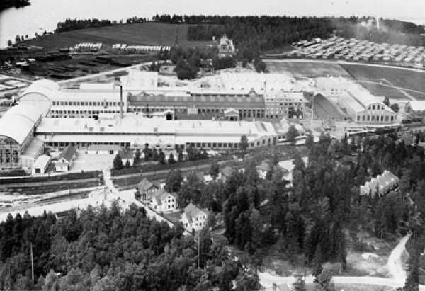 Zakłady ASEA w Ludvika (źródło: commons.wikimedia.org.)